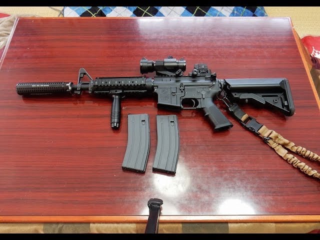 東京マルイ ガスブローバック M4 CQB-R BLOCK 1カスタムを撃ってみた