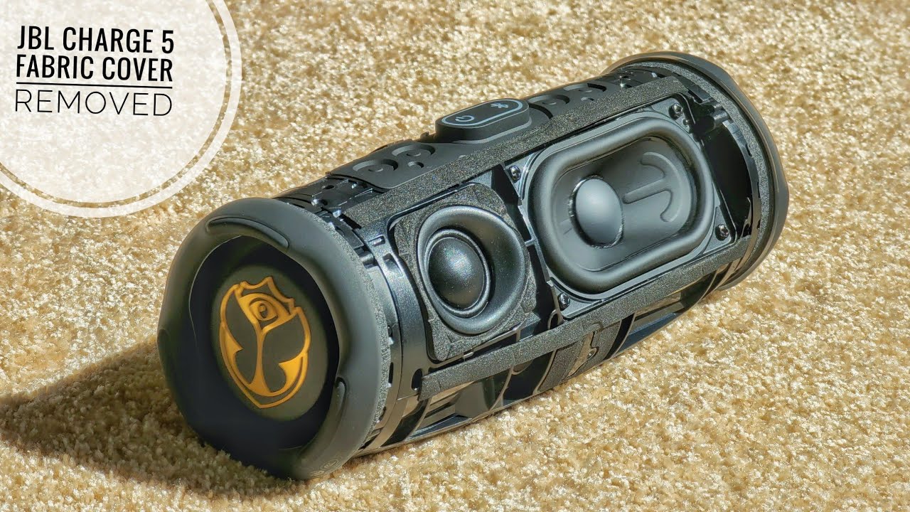 JBL CHARGE 5 TOMORROWLAND - FABRIC COVER REMOVED 