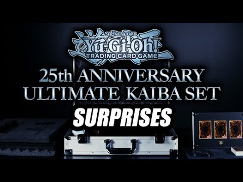 25th Anniversary Ultimate Kaiba Set TCG Surprises - YouTube