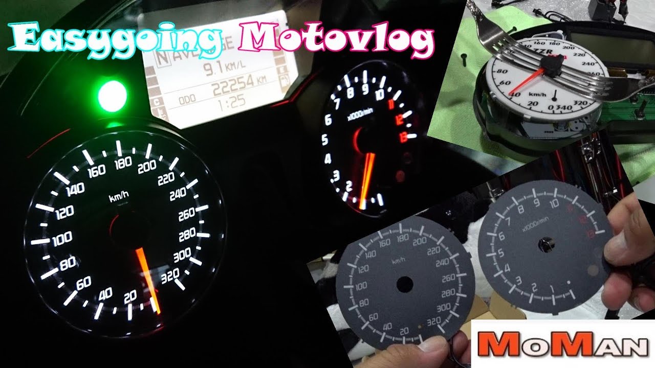 04 MOMAN ELメーターを個人輸入・取り付け【モトブログ】【北海道