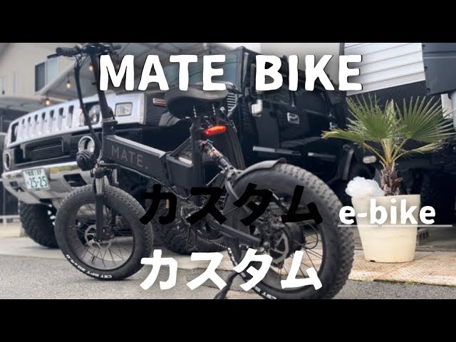 Electric Bicycle] MATE BIKE Custom Rear Suspension Replacement DNM