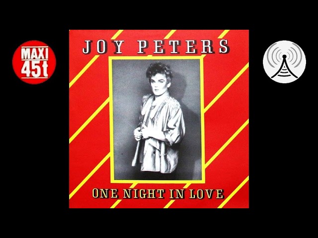 Joy Peters - One night in love (Maxi single - 1987) - YouTube