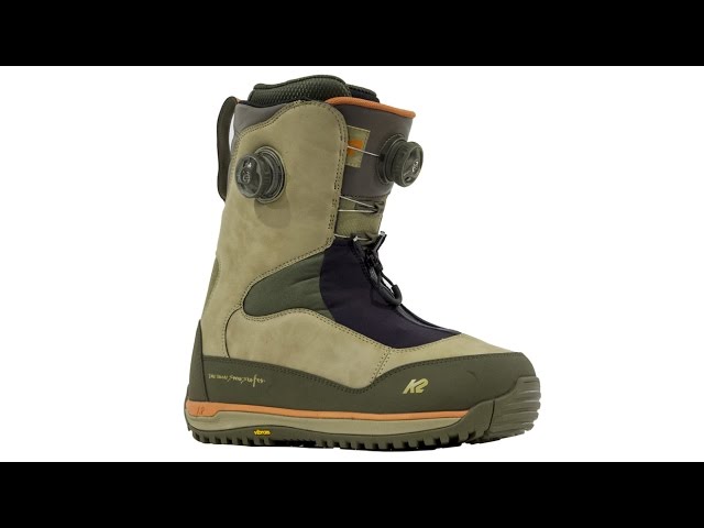 2017 K2 Taro Tamai Snowsurfer Boot - YouTube