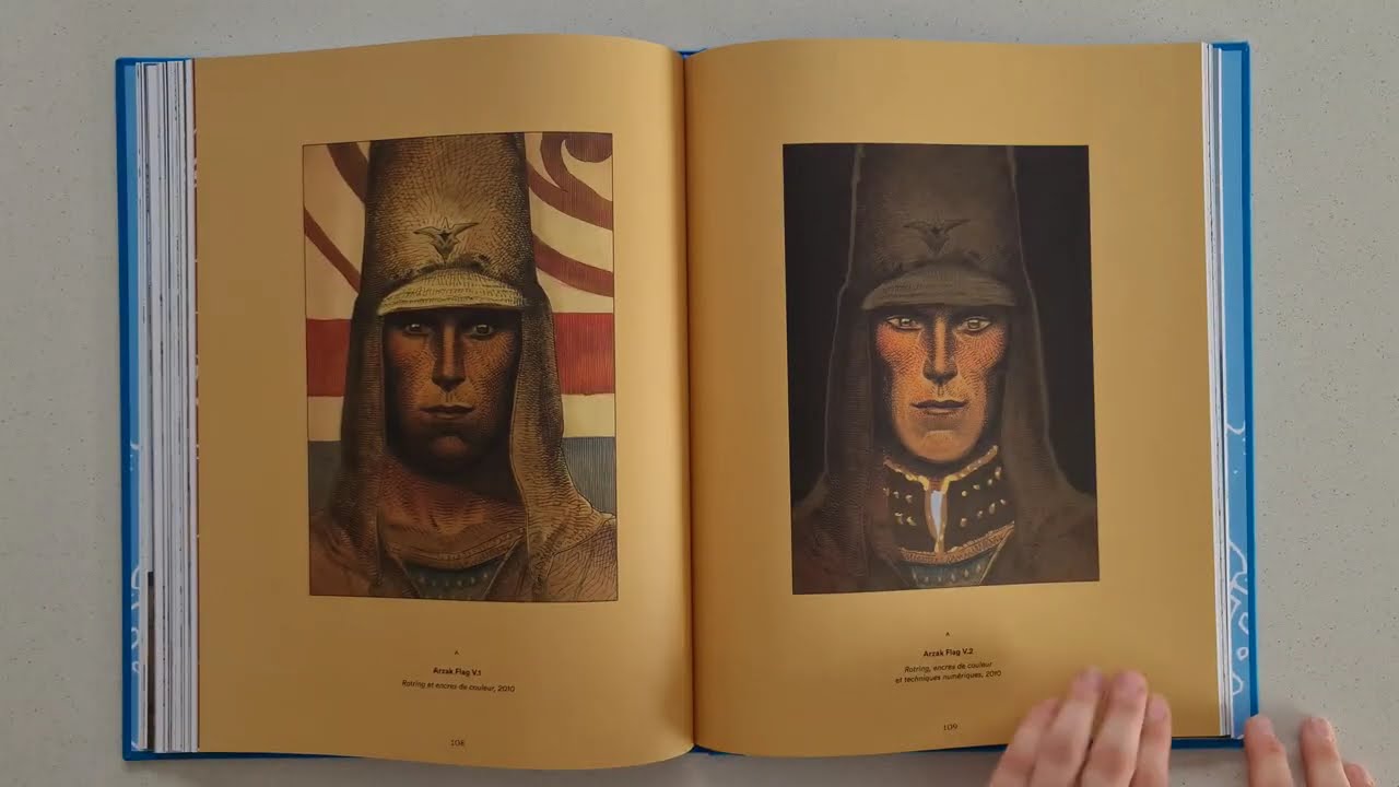Moebius Artbook - Arzak - YouTube