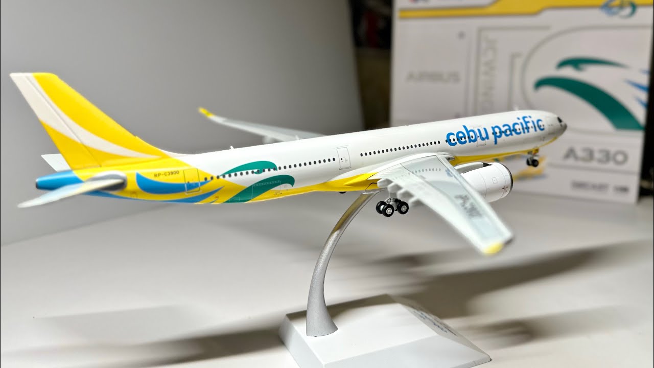 Cebu Pacific A330neo 1:200 Unboxing (JC Wings) - YouTube