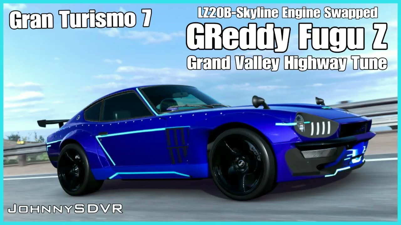 Gran Turismo 7 - GReddy Fugu Z - Grand Valley Highway Tune - LZ20B