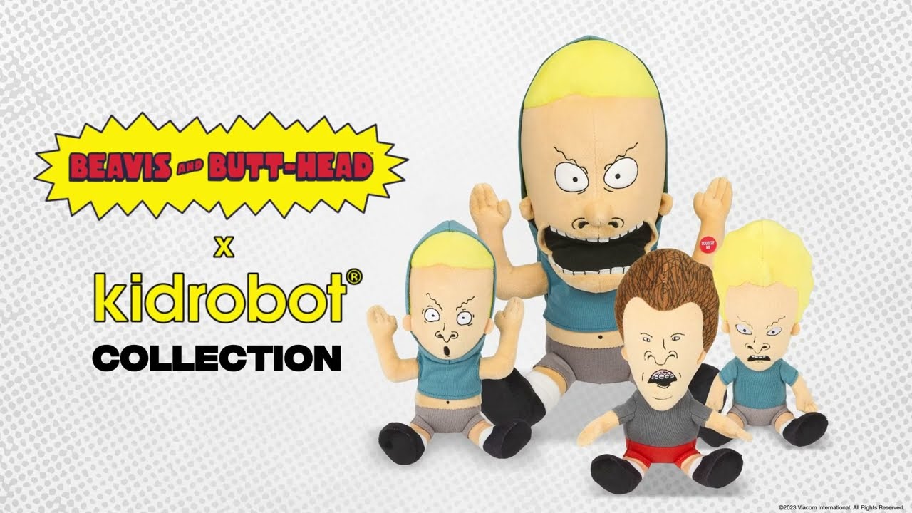 Kidrobot's Beavis and Butt-Head Collection - YouTube