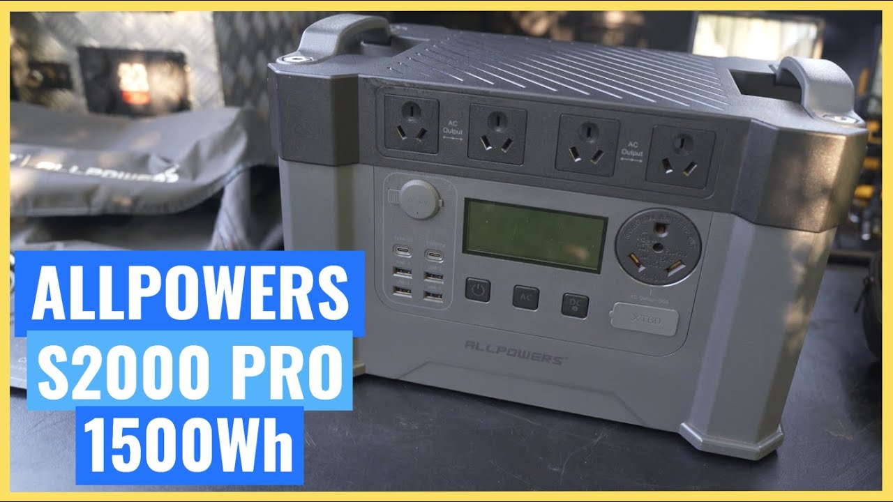 ALLPOWERS S2000 Pro: The Best Portable Power Station Yet? | Review