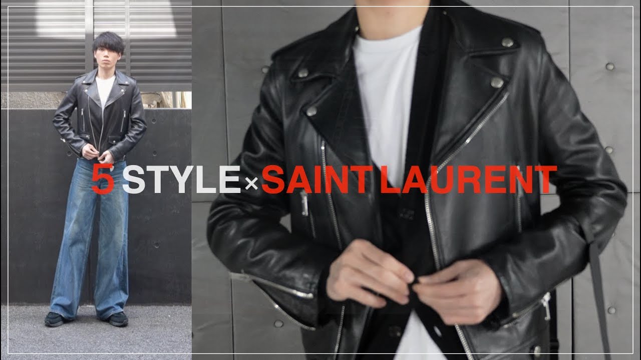 最高峰のレザージャケット 】エディスリマンの名作を堪能！サン