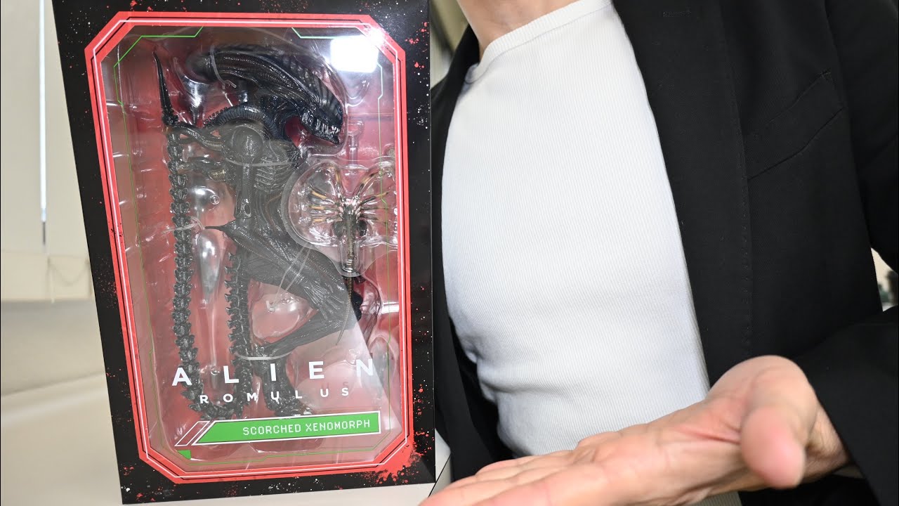 映画の感想とか】NECA/エイリアンロムルス/スコーチドゼノモーフ - YouTube
