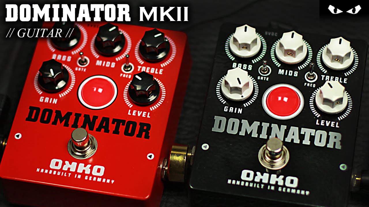OKKO | DOMINATOR MK2 BLACK | ディストーション | 製品情報