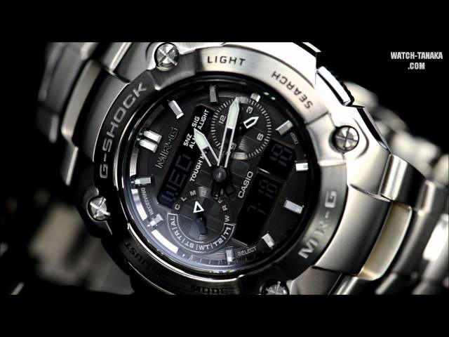 CASIO G-SHOCK MR-G MRG-7600D-1AJF - YouTube