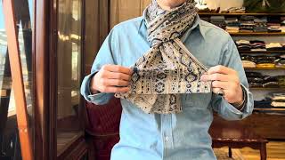 Atelier de vetements アテリエ ドゥ ヴェトモン ブロックプリント