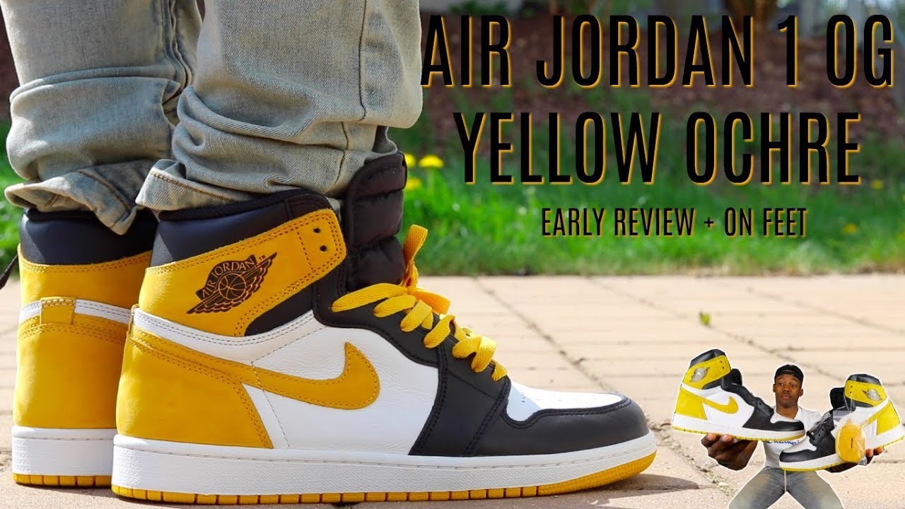 EARLY REVIEW: AIR JORDAN 1 OG YELLOW OCHRE w/ ON FEET!! *MUST