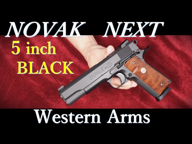 NOVAK NEXT 5in BLACK / Western Arms - YouTube