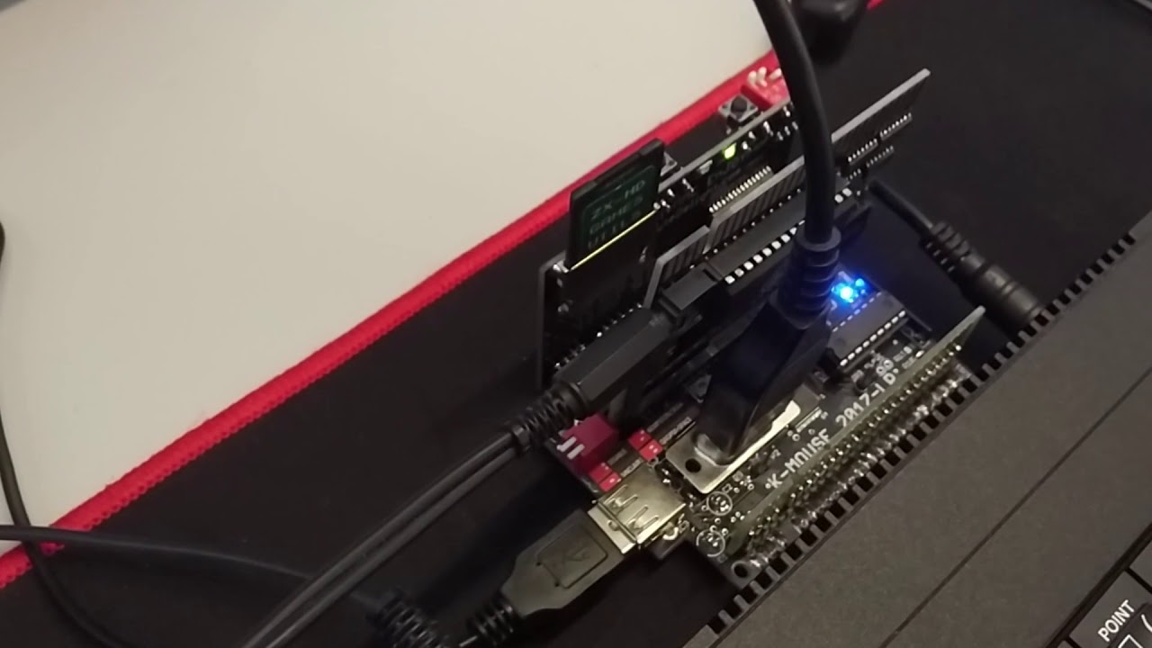 K-Mouse Turbo XL mouse interface for the ZX Spectrum - YouTube
