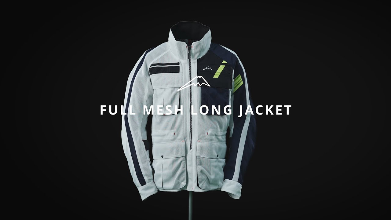 K-2458 フルメッシュロングジャケット バイク用品のクシタニ