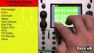 1010Music bitbox MK2 / Module Quick Manual - YouTube
