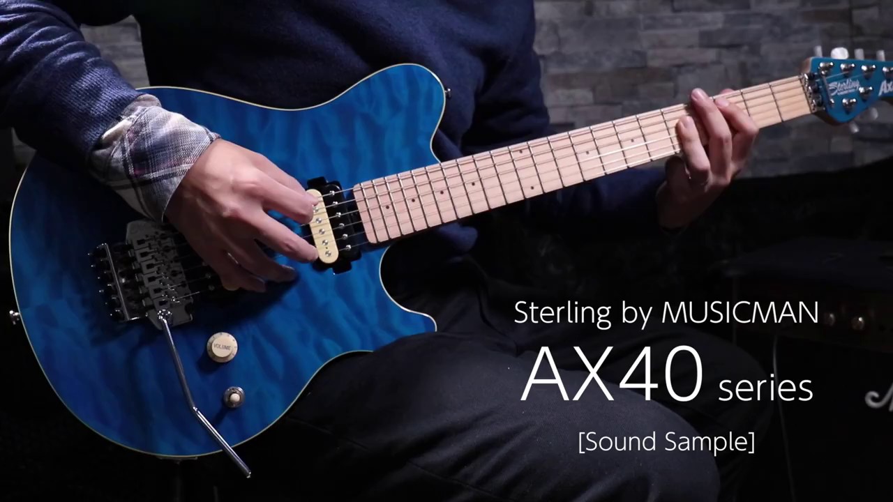 Sterling by MUSICMAN / AX40 【イシバシ楽器】【WEBSHOP】 - YouTube