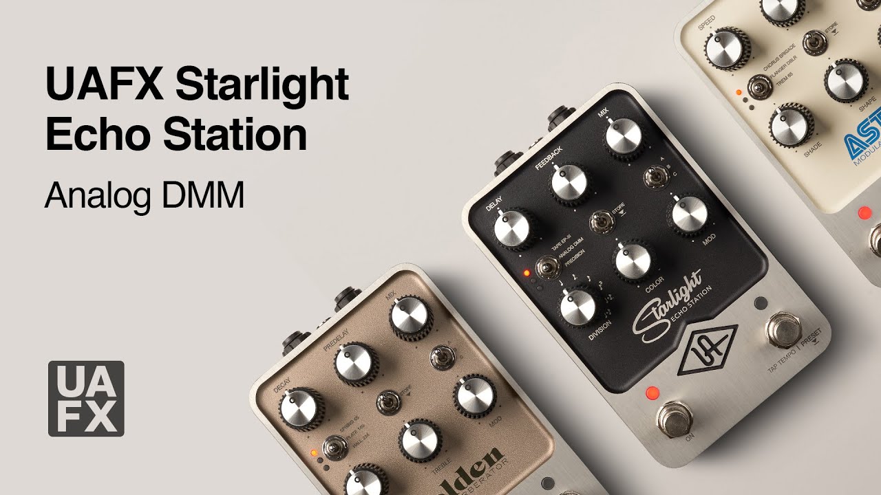 UAFX Starlight Echo Station - Analog DMM Tutorial - YouTube