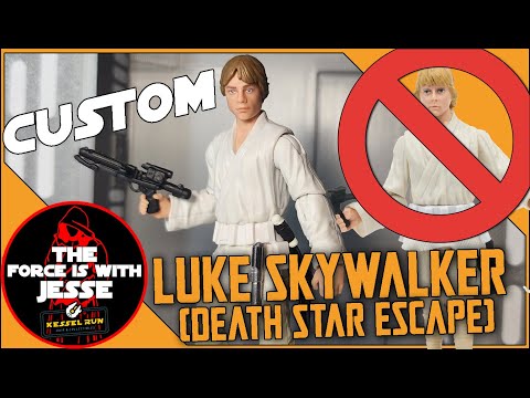 CUSTOM LUKE SKYWALKER DEATH STAR ESCAPE - STAR WARS THE VINTAGE