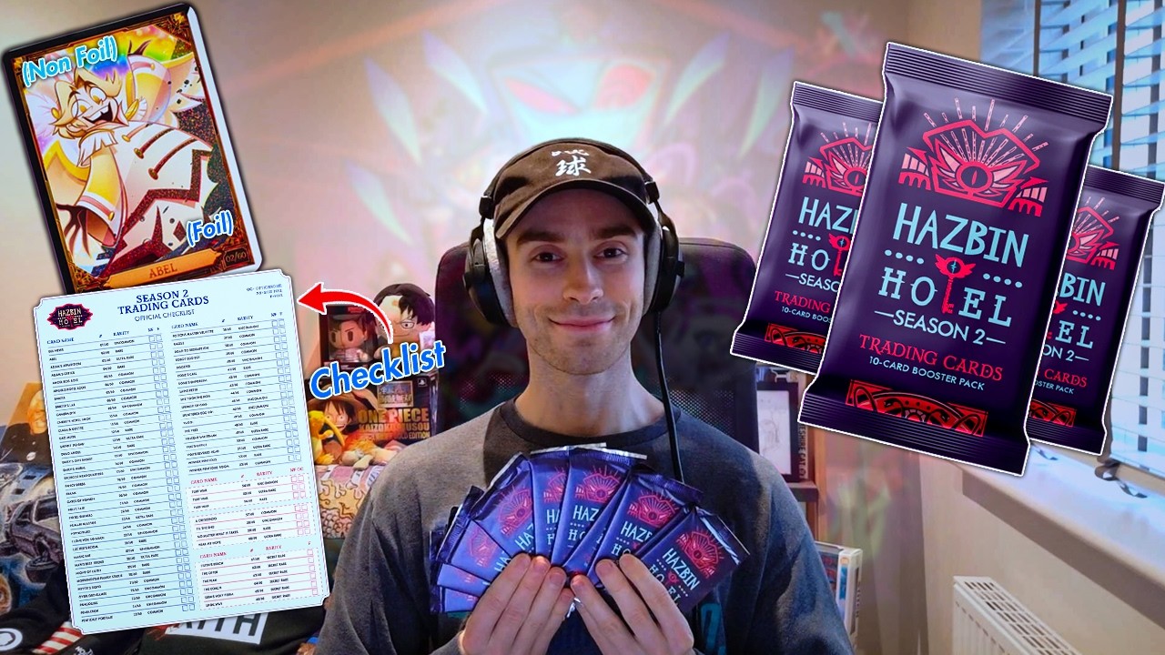 Hazbin Hotel Season 2 Trading Card Opening (1st Edition!) - YouTube