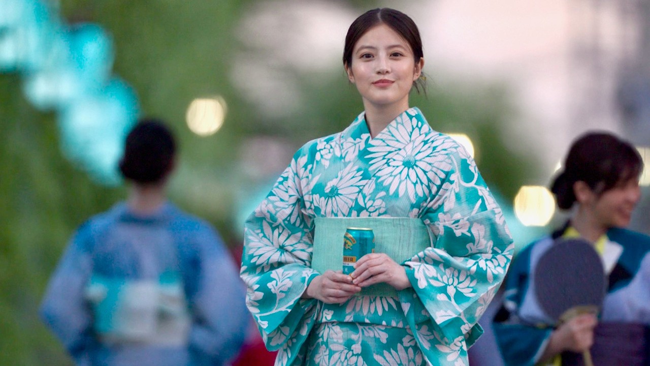 目黒蓮ナレーション！天海祐希&今田美桜、浴衣姿で花火大会に感謝