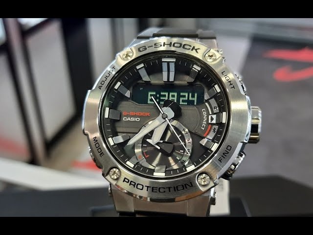 CASIO G-SHOCK GST-B200-1AER - YouTube