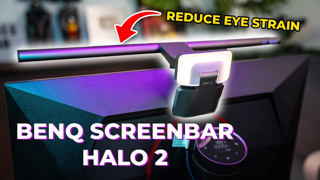This Is An Upgrade Your Desk Needs! | BenQ Screenbar Halo 2 Review