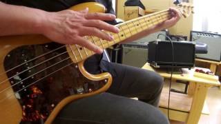 Fernandes 石ロゴ FPB-75VN 指弾き - YouTube