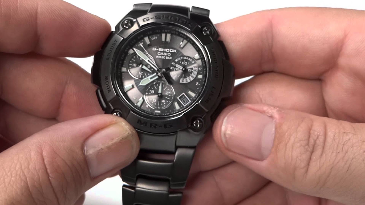 Casio G-Shock MRG-7500 BJ Detailed Review and Walkthrough - YouTube