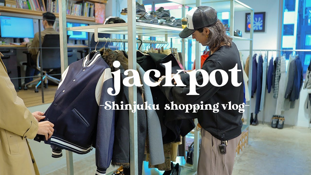 Buy OurLegacy, Lemaire, and scarves at Shinjuku select shops