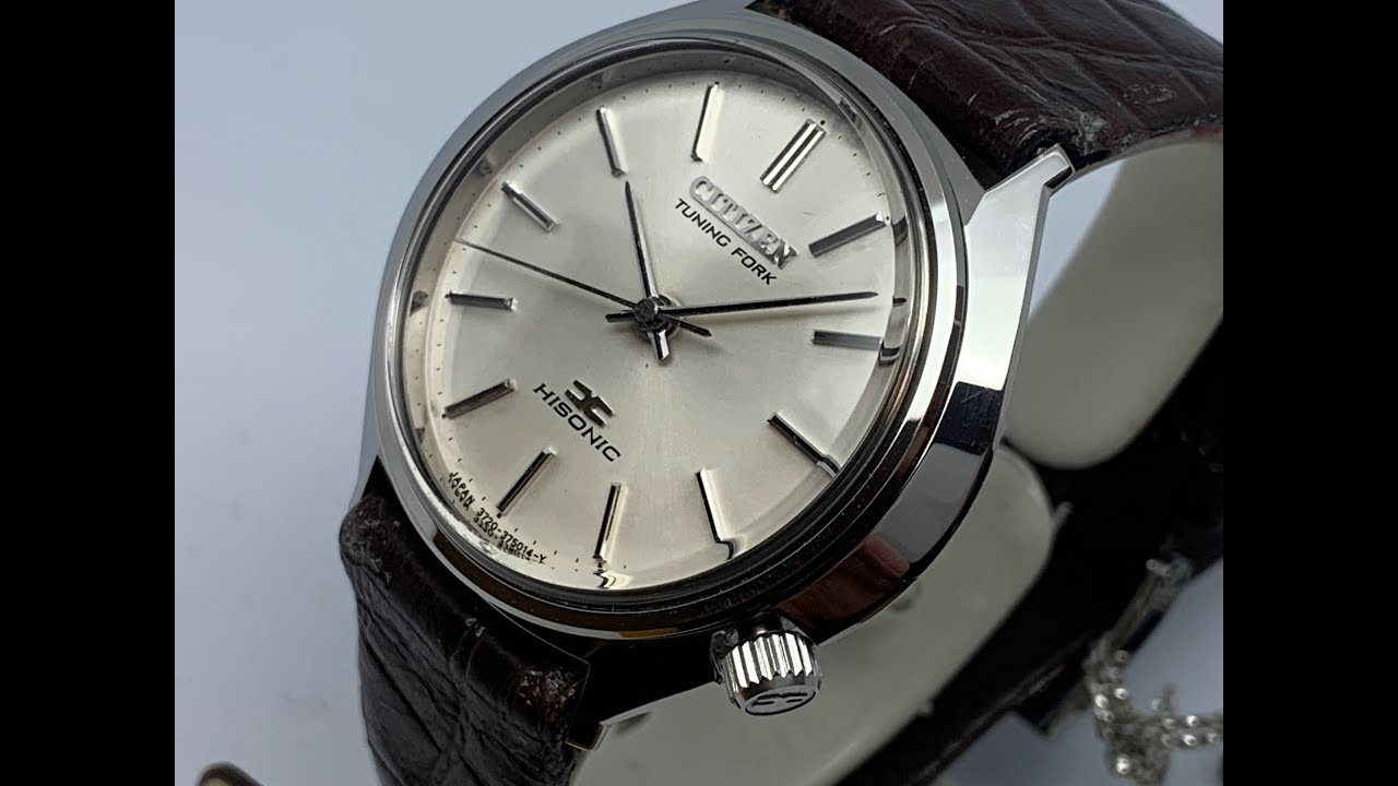 CITIZEN HISONIC シチズン ハイソニック 音叉式腕時計 1972年製 ①