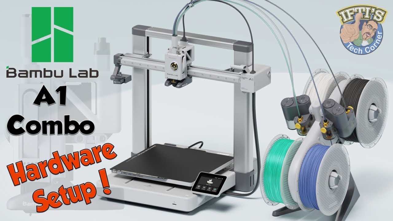 01 Bambu Lab A1 Combo with AMS Lite System : Hardware Setup - Is