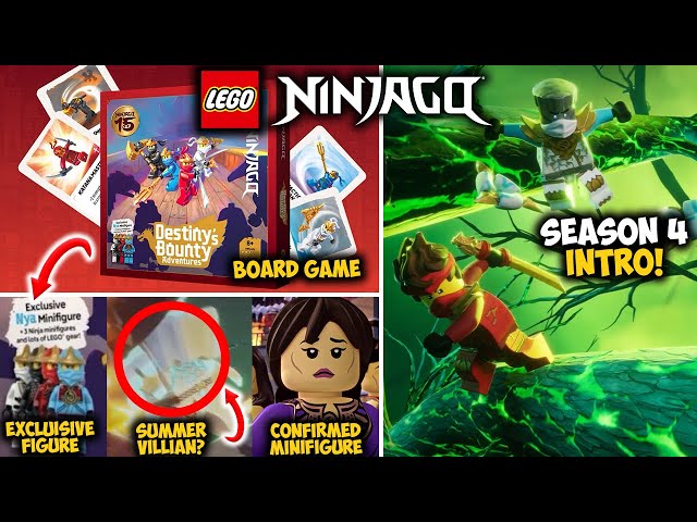 FINAL Anniversary Figure, Nya ZX Minifigure, DR Season 4 Intro