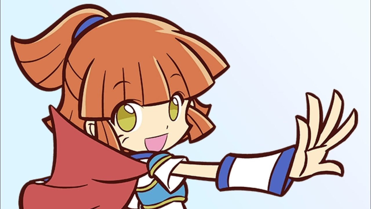 大人気ゲーム「ぷよぷよ」シリーズの主人公・アルルが点数を読み上げる