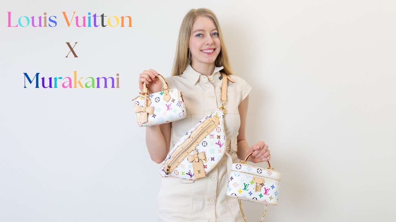 Louis Vuitton X TM Murakami Collection: Vanity Chain Pouch, Speedy