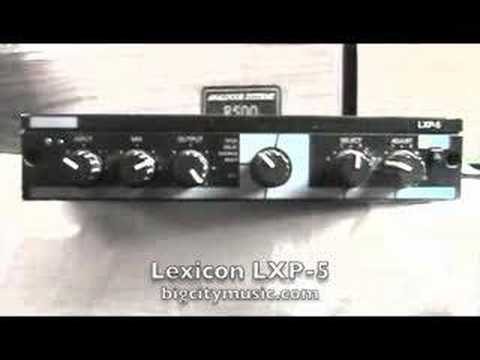 Lexicon LXP-5 Multi Effects with Kaossilator Loop - YouTube