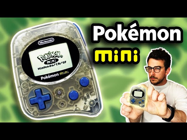 Pokemon Mini: Nintendo's Smallest Handheld Game Console - YouTube
