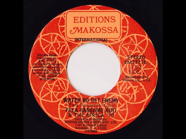 Fela Ransome Kuti & Africa 70 - Water No Get Enemy (Moar edit
