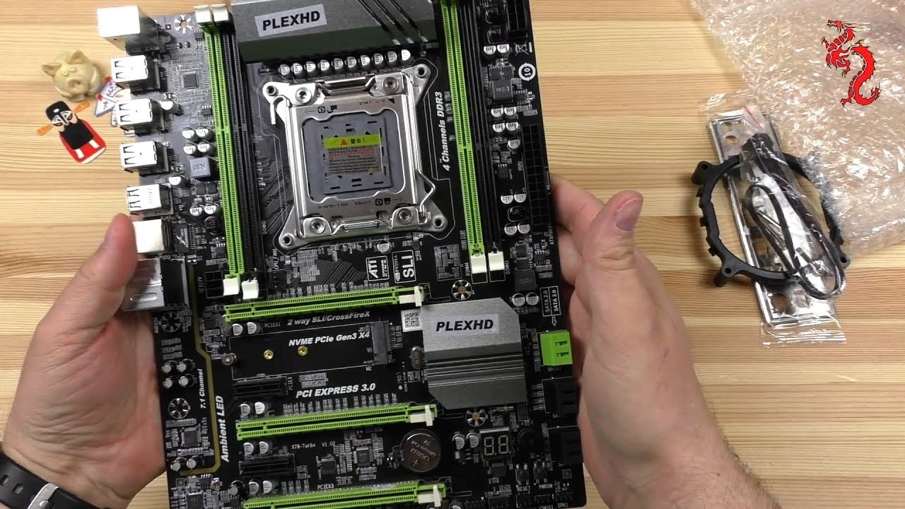 PLEX HD X79 Turbo V1.02 //Сборка компа на LGA2011 эпизод 1