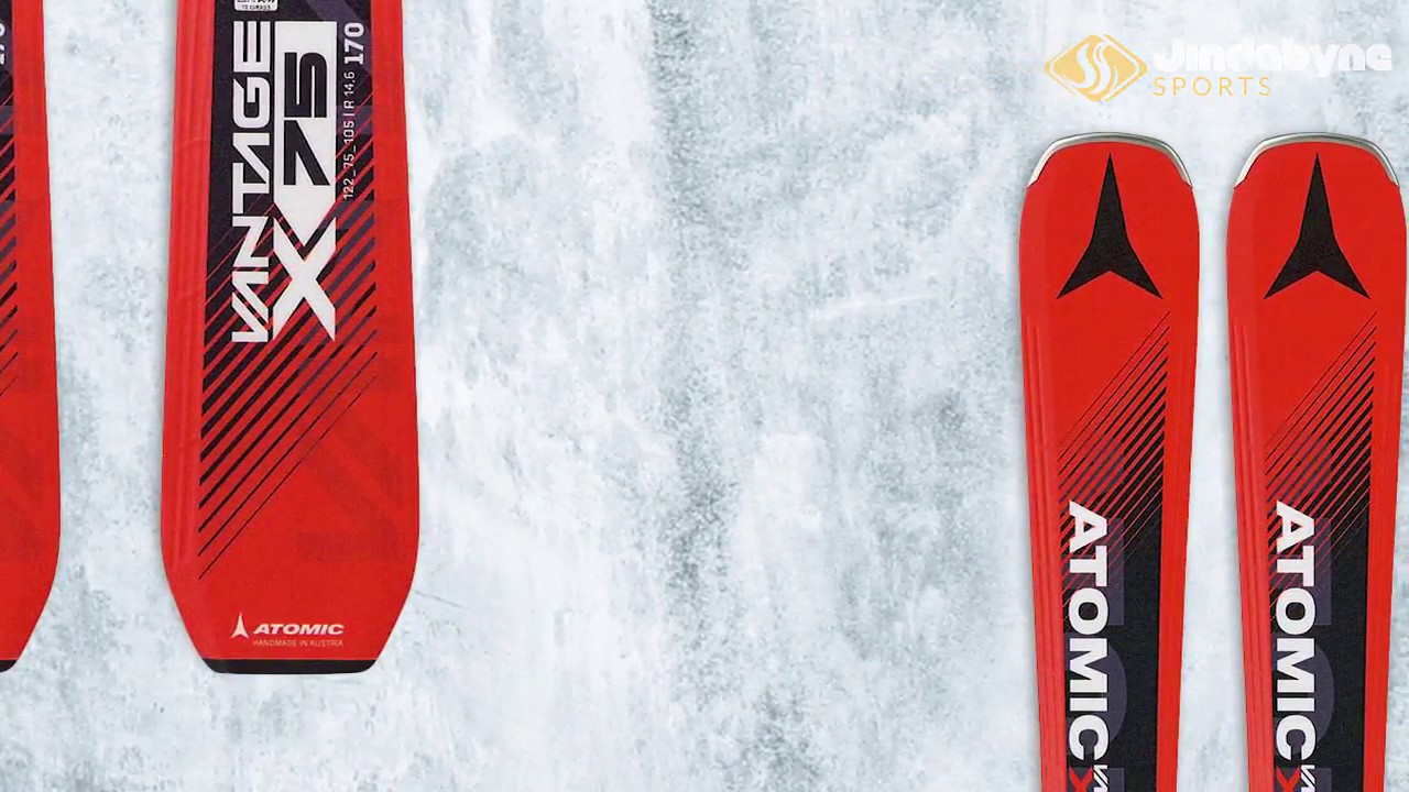 Atomic Vantage X75 Review - Intermediate ski - YouTube