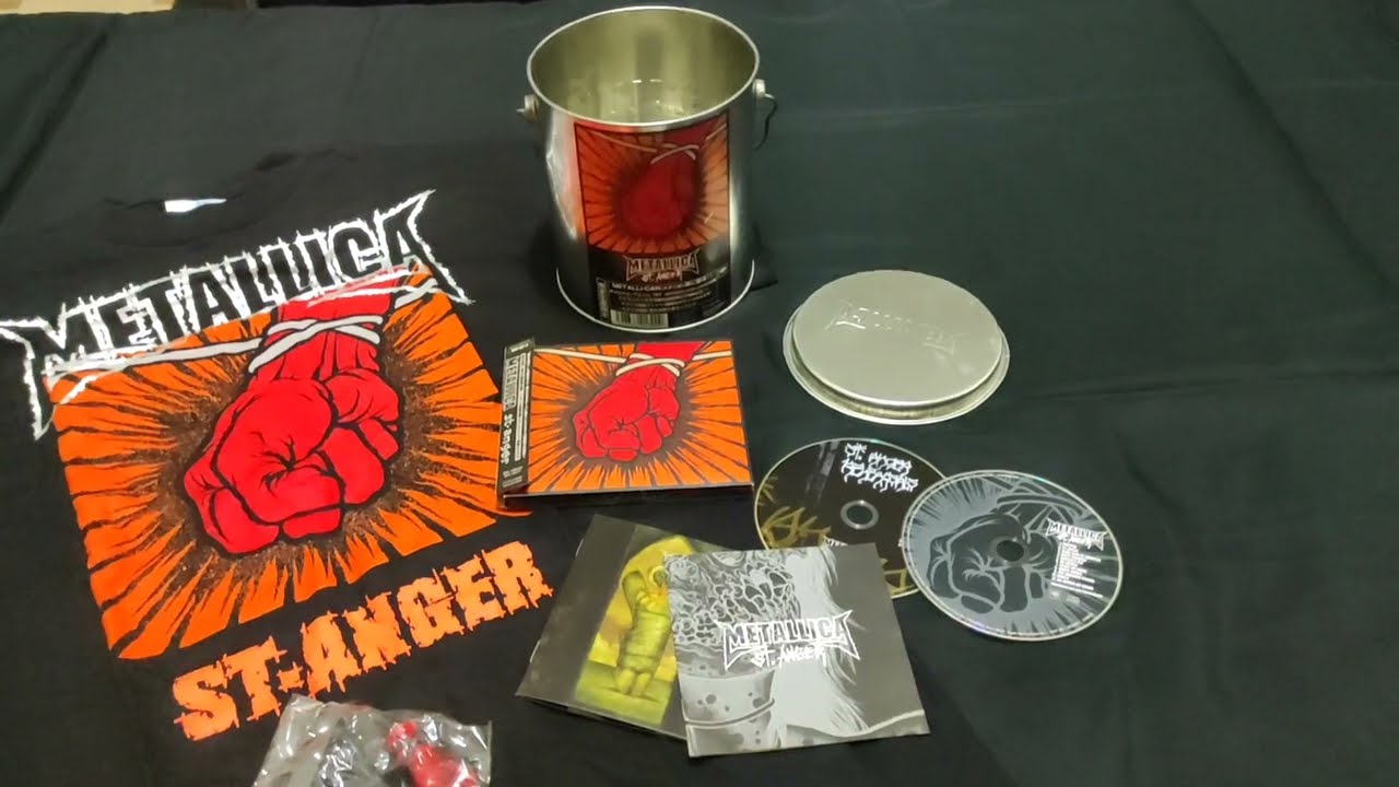 Metallica - St Anger (Limited Can Box Japan Edition) Unboxing