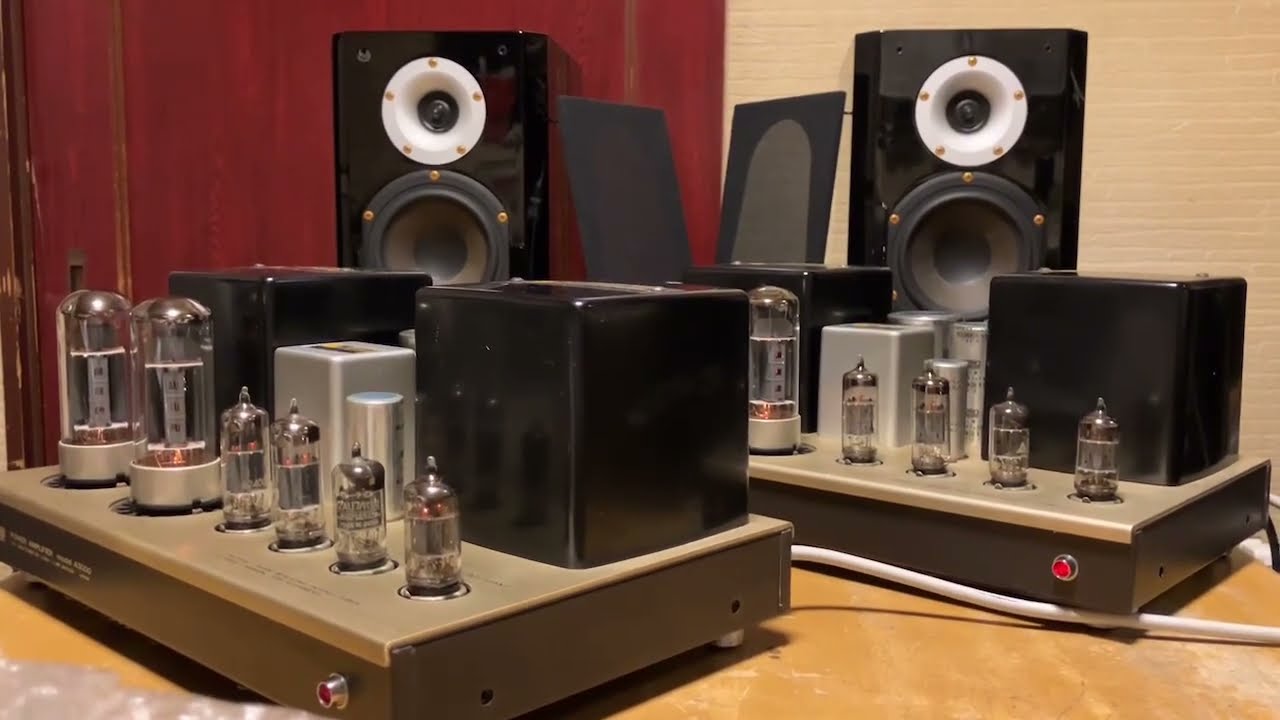 オーディオ試聴動画 Luxman/Luxkit A3000モノラルパワーアンプAcustic