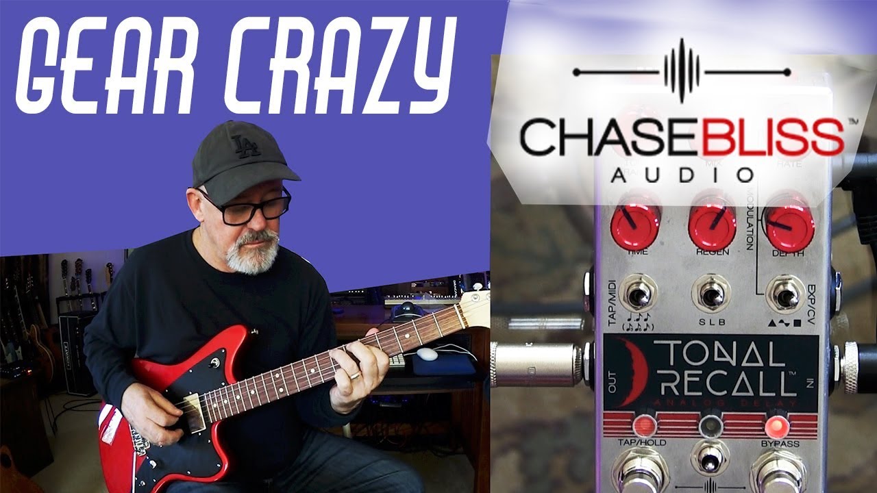 Chase Bliss Audio Tonal Recall Analog Delay Pedal | CME Gear Demo