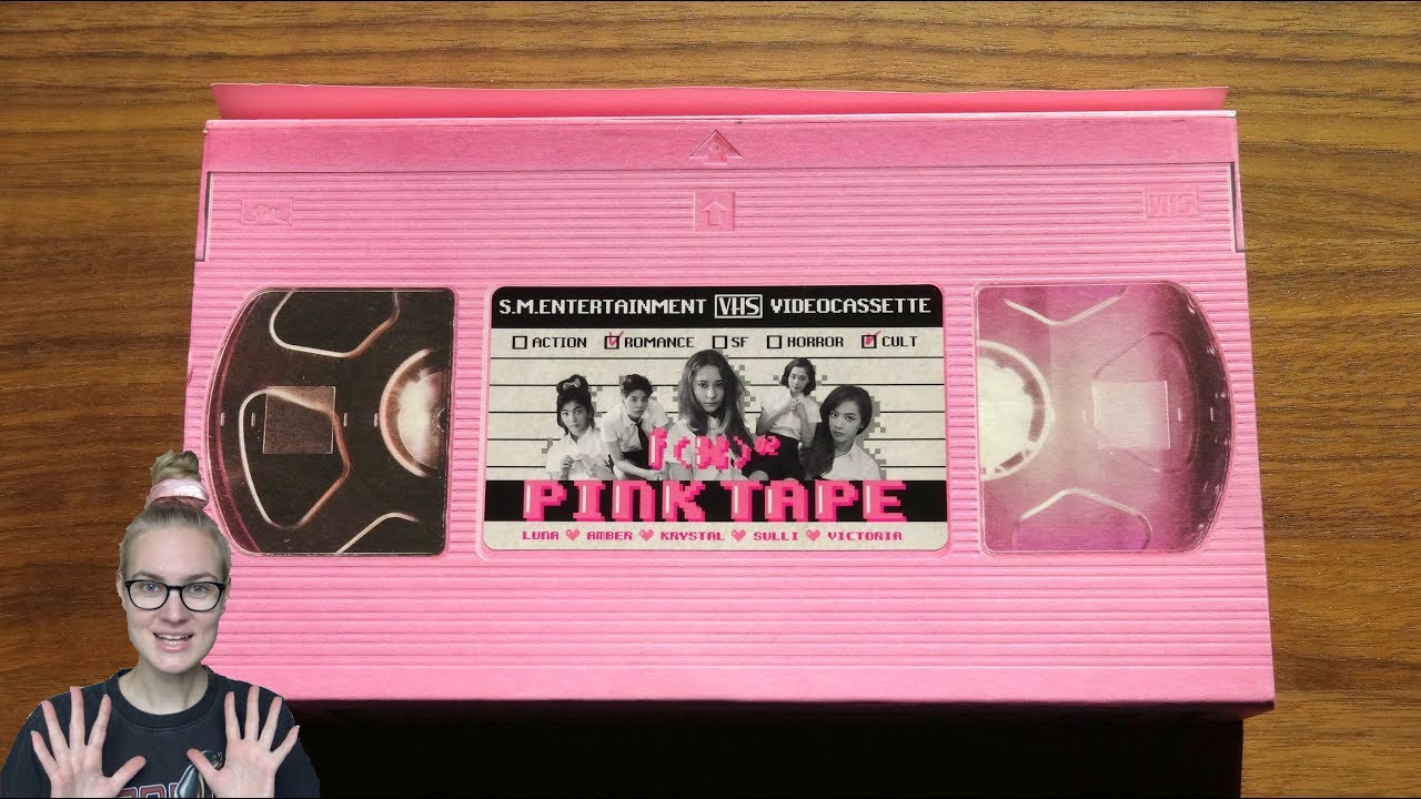 Unboxing F(x) 에프엑스 2nd Korean Studio Album Pink Tape - YouTube