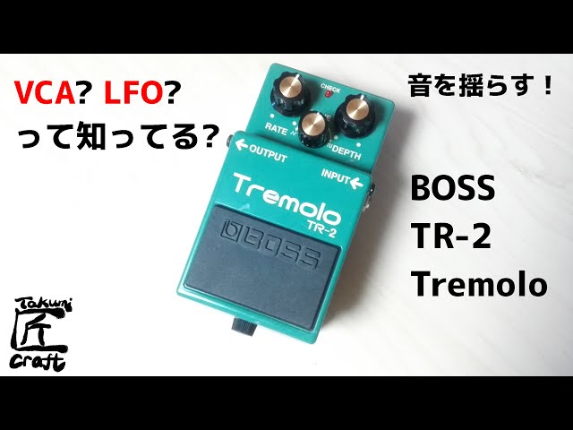 BOSS TR-2 Tremolo Review - YouTube