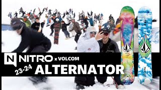 ナイトロスノーボード 23-24 NITRO ALTERNATOR x VOLCOM