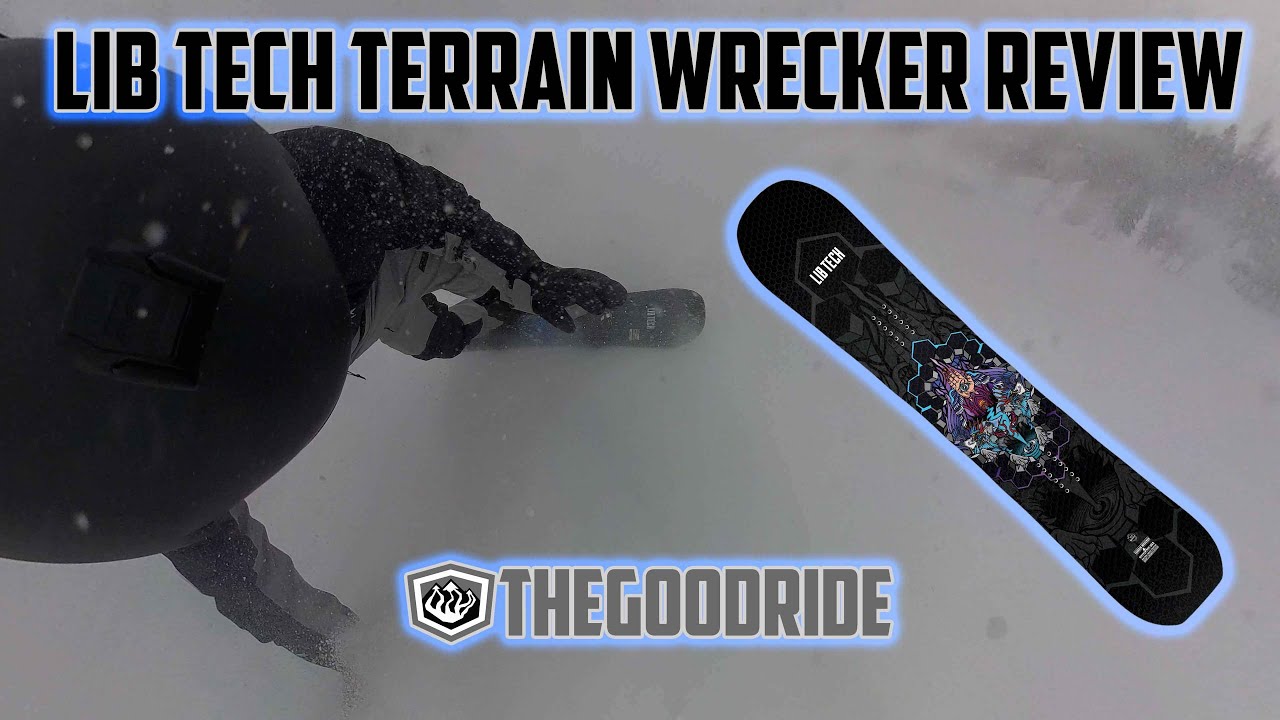 Lib Tech 2024 2025 Terrain Wrecker All Mountain Snowboard Review