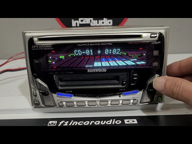 Kenwood DPX-6000MD (test for sale) - YouTube